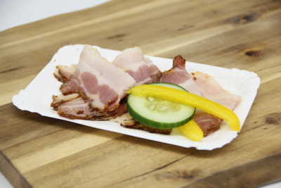 Portion Frühstücksspeck
