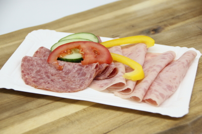 Portion Wurst gemischt
